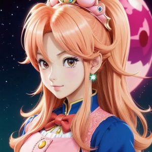AI anime art