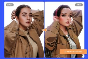 AI anime art
