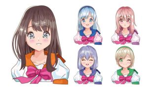 AI anime art