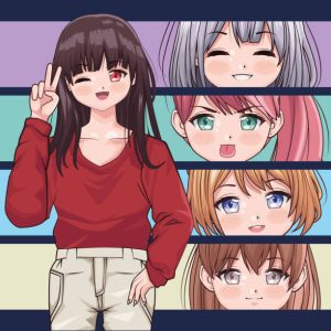 custom anime art