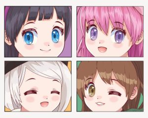 custom anime art