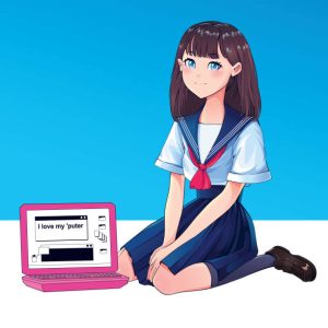 AI anime art
