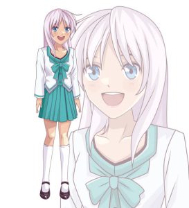 AI anime art