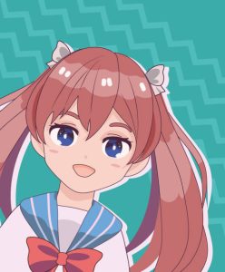 AI anime art
