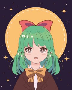 AI anime art