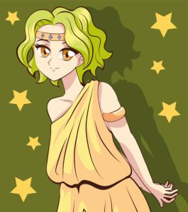 AI anime art