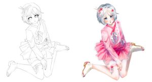 custom anime art
