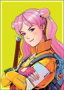 AI anime art