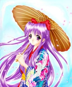 AI anime art