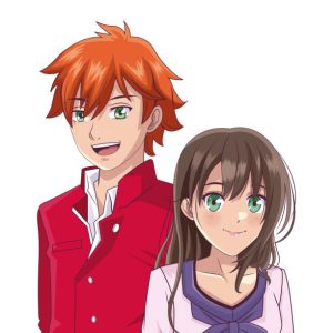 AI anime art