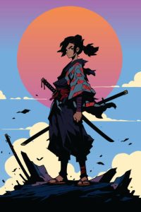 AI anime art