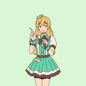 AI anime art